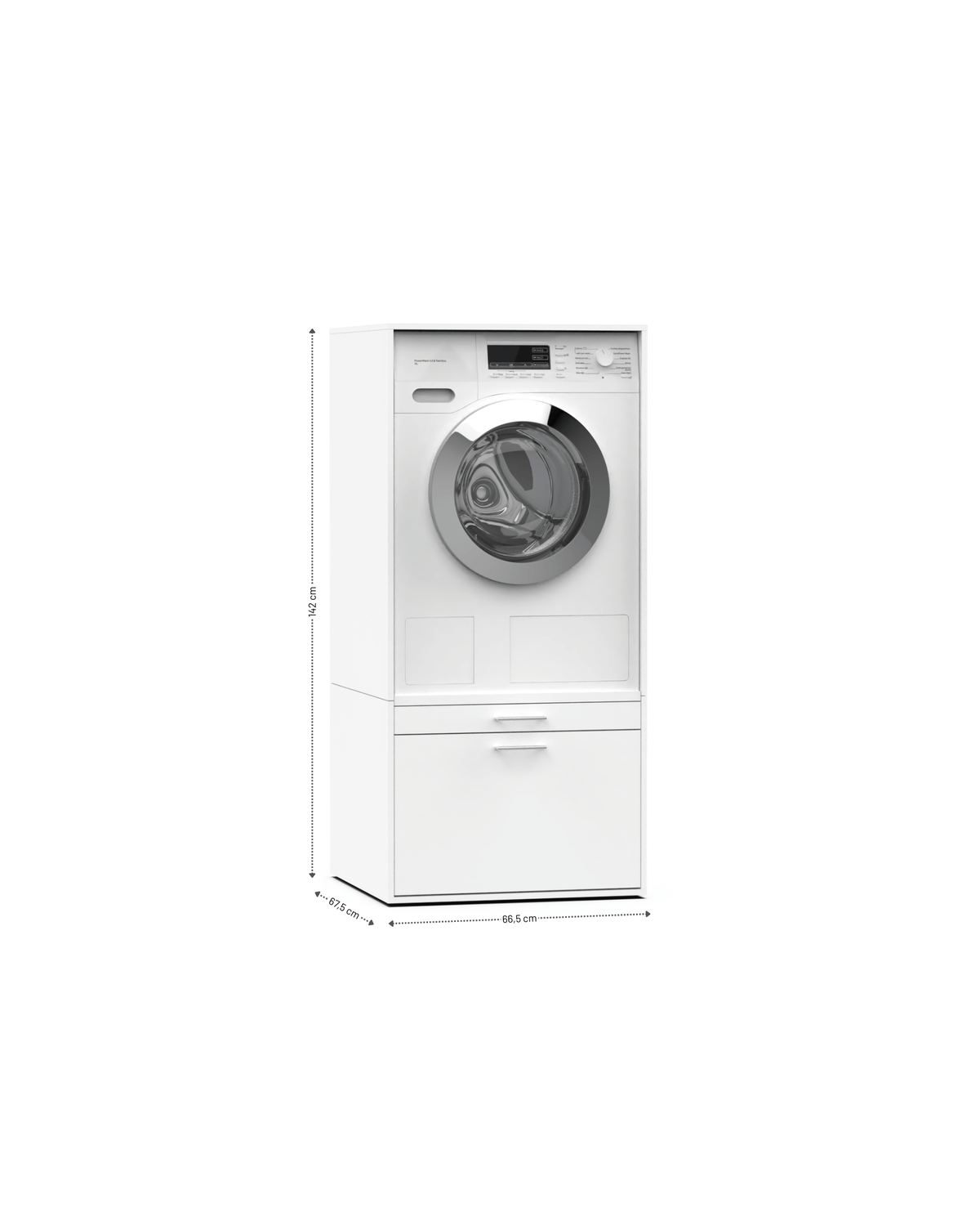 WCBA142 wasmachine kast