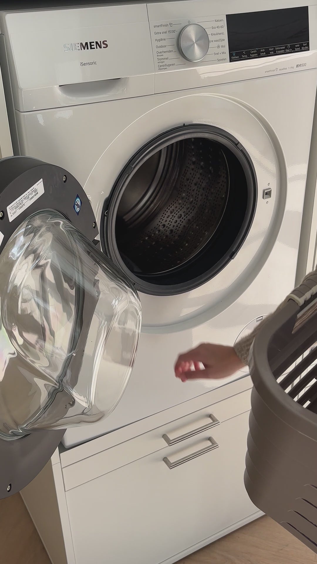WCBA142 wasmachine kast