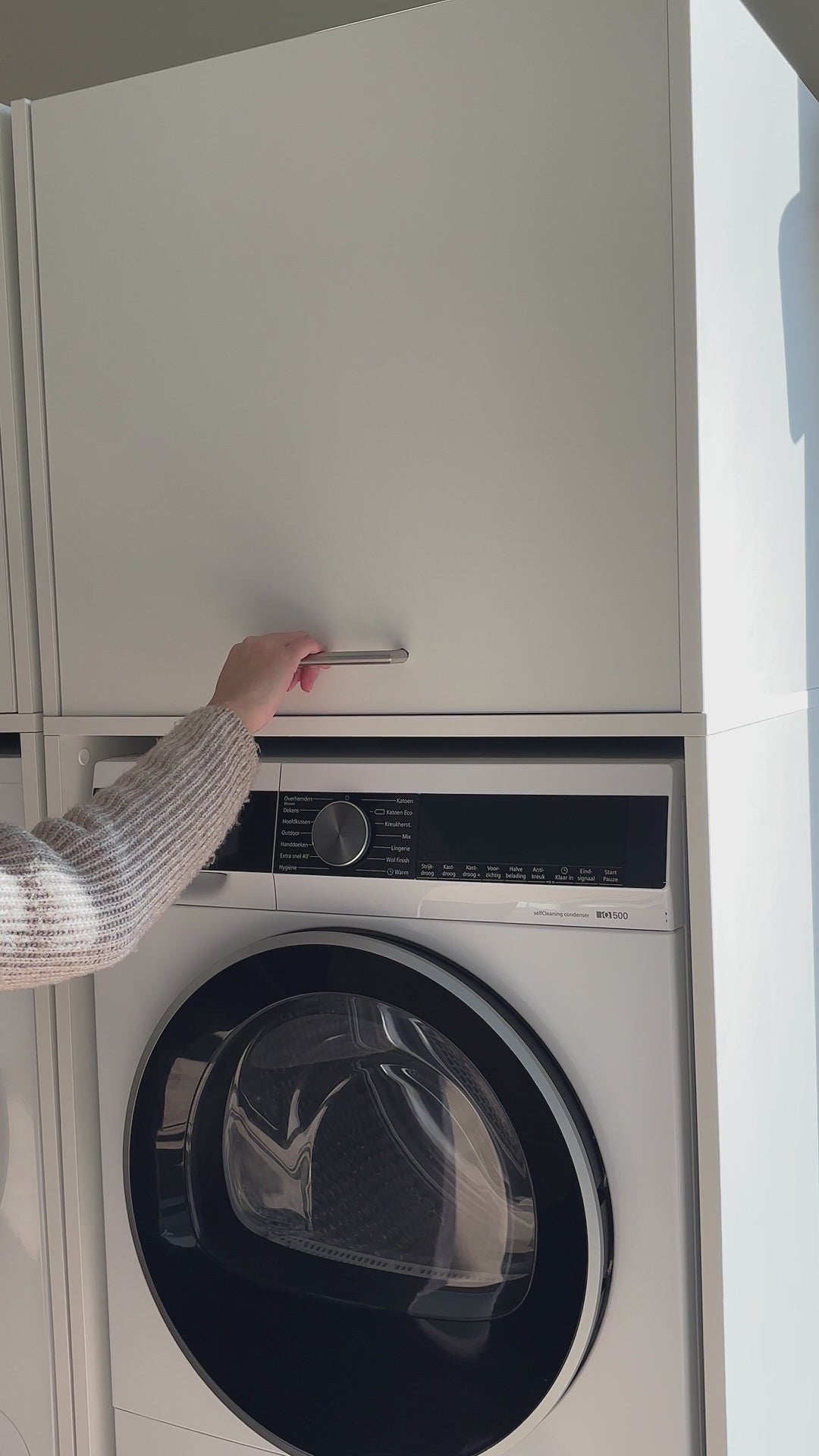WCBA142 wasmachine kast